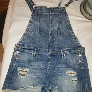 True Religion Overall Shorts L